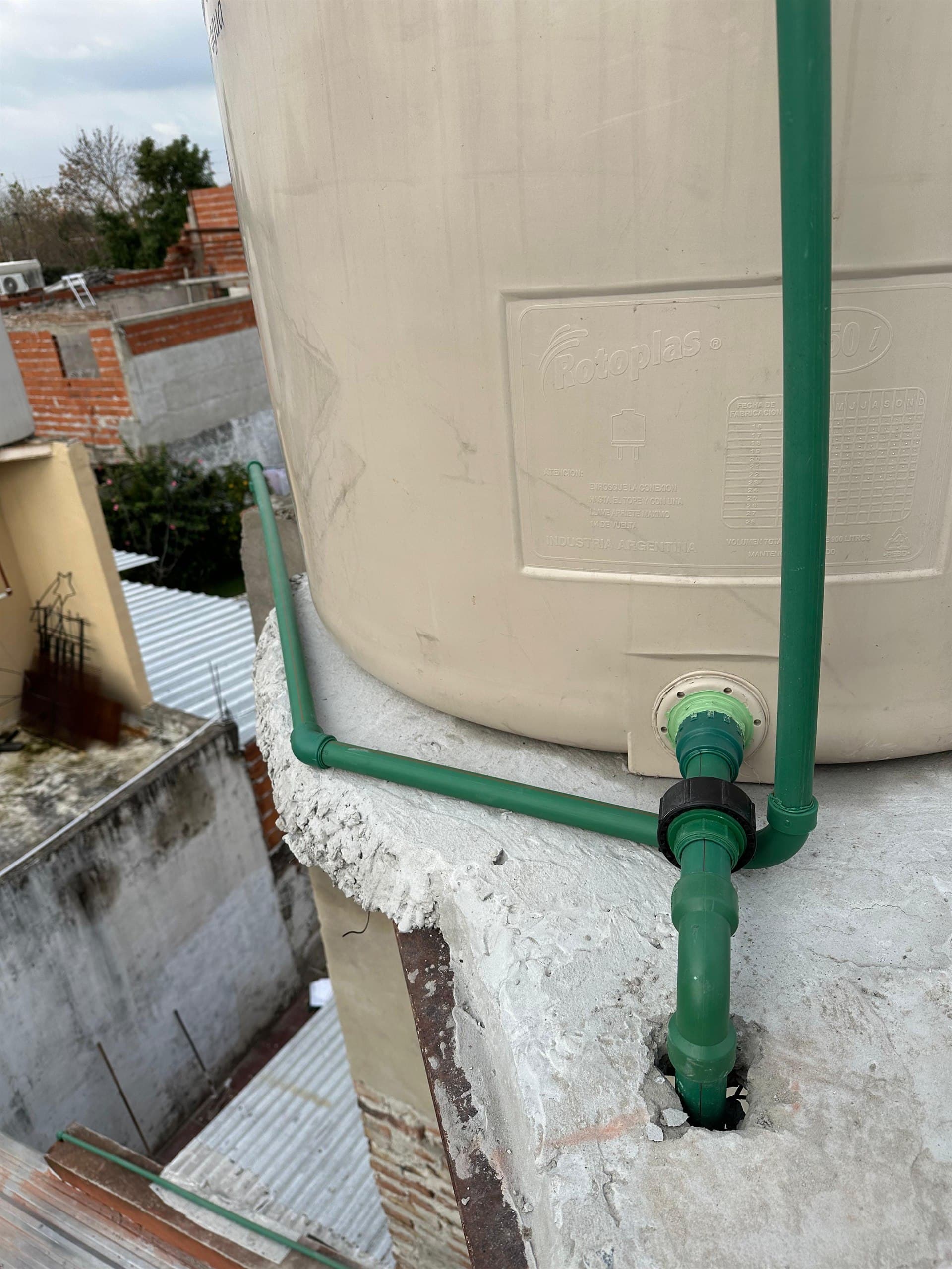 Trabajo realizado por Adonai Instalaciones.